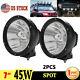 2x 7inch 45w Led Work Light Spot Driving Fog Lamp For Offroad Tractor Truck 4x4