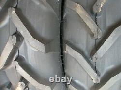 (2) 12.4x28 FORD JUBILEE 2N 8N Tractor Tires with Wheels