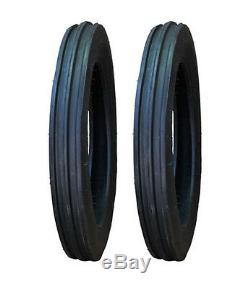 2 New Ford 8N 9N 4.00-19 4-19 Front Tractor Tires 400 19 4 19 FREE Shipping