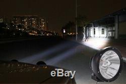 2x 7inch 45W LED Work Light Spot Round Driving Fog Lamp Offroad Tractor SUV 4x4