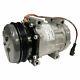 Ac Compressor For Ford New Holland Tractor 87519620 T4020t4020v Fiat 5176185
