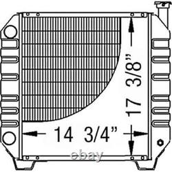 A and I, 86402724 Radiator, Fits Ford/New Holland Compact Tractor