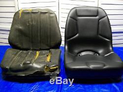 Black Seat For Ford 1320,1520,1720,1920,2120 Compact Tractors New Holland #gb