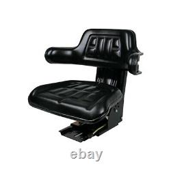 Black Universal Waffle Suspension Seat Fits Ford/Fits New Holland 5100 Tractor