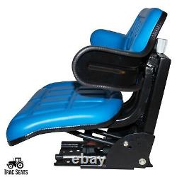 Blue Ford / New Holland 2000 2600 2610 2910 Waffle Tractor Suspension Seat