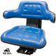 Blue Ford New Holland 3300 3910 3930 6000 7610 Waffle Tractor Suspension Seat