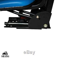 Blue Ford / New Holland 5100 Universal Waffle Tractor Suspension Seat