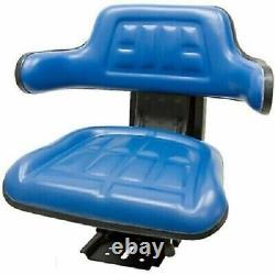 Blue Tractor Suspension Seat Fits Ford / New Holland 3000 3600 3610 3900