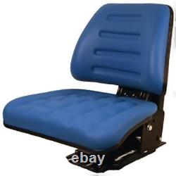Blue Tractor Suspension Seat Fits Ford New Holland 3300 3910 3930 6000 7610