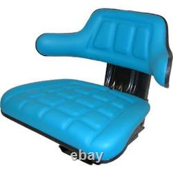 Blue Tractor Suspension Seat Fits Ford/New Holland 4000 4100 4110 4600SU 46