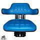 Blue Tractor Suspension Seat Fits Ford / New Holland 600 601 800 801 860