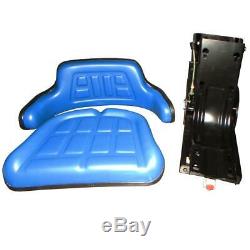 Blue Tractor Suspension Seat fits Ford NAA Jubilee 2000 2600 2610 3000 4000