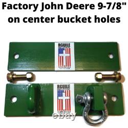 Bucket Hook and Shackle John Deere factory bucket holes 9-7/8 center