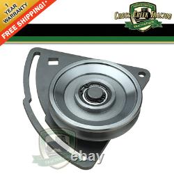 E6NN8A614AB NEW Idler Pulley WIth Bracket for Ford Tractor 2600, 3600 4600 5600+