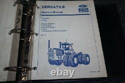 FORD NEW HOLLAND Versatile Designation 6 Tractor Service Manual & 1156 Manuals