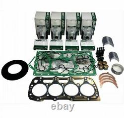 For Ford 1920 Tractor Shibaura N844 4 Cyl Diesel Engine Overhaul Rebuild Kit