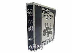 Ford 1920 and 2120 Tractor Factory Service Manual Repair Shop Book NEW withBinder