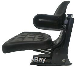 Ford 3000 3600 3610 3900 3910 Black Universal Tractor Suspension Seat #iap