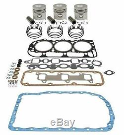 Ford 3600 Tractor 175 CID 3 Cyl. Diesel Engine 4.2 Inframe Overhaul Kit