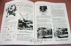 Ford 4400 4500 Industrial Tractor Service Repair Shop Parts Operators Manuals ID