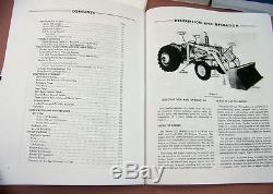 Ford 4400 4500 Loader Backhoe Tractor Service Repair Shop Manual Owner Operators