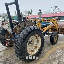 Ford 4610 with 340 Loader low hours NICE new loaded tires