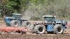 Ford Designation 6 Tractors Working On Spring Tillage