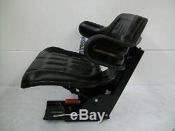 Ford / New Holland 2n, 8n, 9n, Naa, Black Universal Tractor Suspension Seat #ia