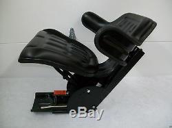 Ford / New Holland 2n, 8n, 9n, Naa, Black Universal Tractor Suspension Seat #ia
