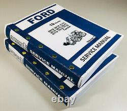 Ford Tractor 2610 3610 4110 4610 5610 Service Repair Shop Manual Technical Book