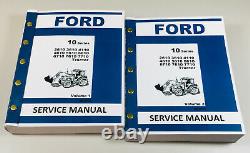 Ford Tractor 6610 6710 7610 7710 Service Repair Shop Manual Overhaul