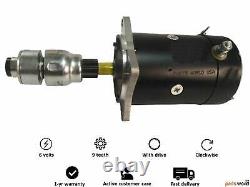 New 6V Starter for Ford Tractor 501 601 640 641 651 681 4000 Series C3NF11001A