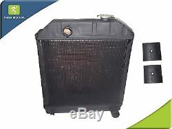 New Ford Tractor C7NN8005HRadiator 2000 2600 3000 3600 4000 & 2 Mounting Pads