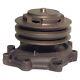 New Ford Tractor Water Pump With Double Pulley