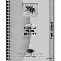 New Parts Manual Fits Ford 340 Tractor Loader Backhoe