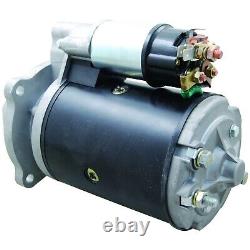 New Starter For Ford Holland Tractor Diesel Skid Steer M50 Two Stage Solenoid