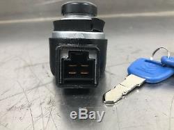 OEM New Holland Ignition Switch with 2 Keys SBA385202601 for Boomer, T, TC Tractor