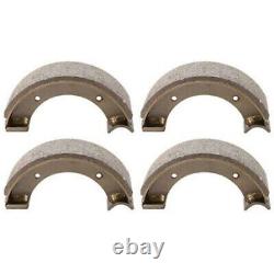 SBA328100021 Set of Four (4) Brake Shoes Fits Ford Tractors 1300 1310 1500 1510