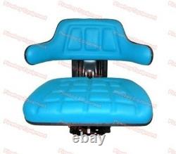 SUSPENSION SEAT for FORD TRACTOR BLUE 2000 2600 2610 3000 3600 3910 4000 4600 +
