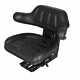 Seat Assembly Grammer Style Vinyl Black Compatible With Massey Ferguson