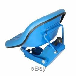 Seat Assembly Vinyl Blue Ford 2000 2600 3000 3600 4000 4100 4110 4600 5000 6600