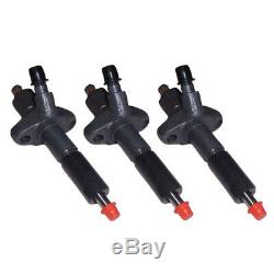 Set of 3 Diesel Fuel Injectors Fits Ford Fits New Holland Tractor Fuel Injecto