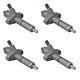 Set Of 4 Fuel Injectors For 4 Cylinder Fits Ford New Holland Tractors