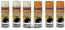Spray Paint Kit for Bobcat Skidsteer Loader Skidder Orange and White Premium
