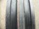 Two 10.00x16,1000x16,10.00-16 Deere Ford Ten Ply 3 Rib Tractor Tires Withtubes