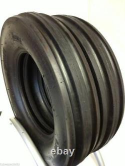 TWO 4.00-19 400-19 F-2 Tri 3 Rib Front Tractor Tire FORD CropMaster 4Ply TubeTyp