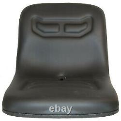 Universal Compact Tractor Seat with Brackets Fits Kubota Fits Ford Satoh Iseki