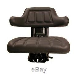 W222BL Universal Tractor Seat Black for Ford 2000, 3000, 4000, 5000 & More