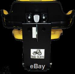 Yellow John Deere 1020 1530 2020 2030 Tractor Waffle Style Suspension Seat