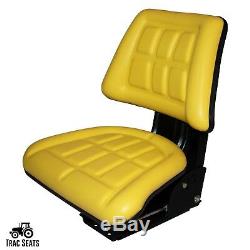 Yellow John Deere 5200 5210 5300 5310 Triback Style Tractor Suspension Seat